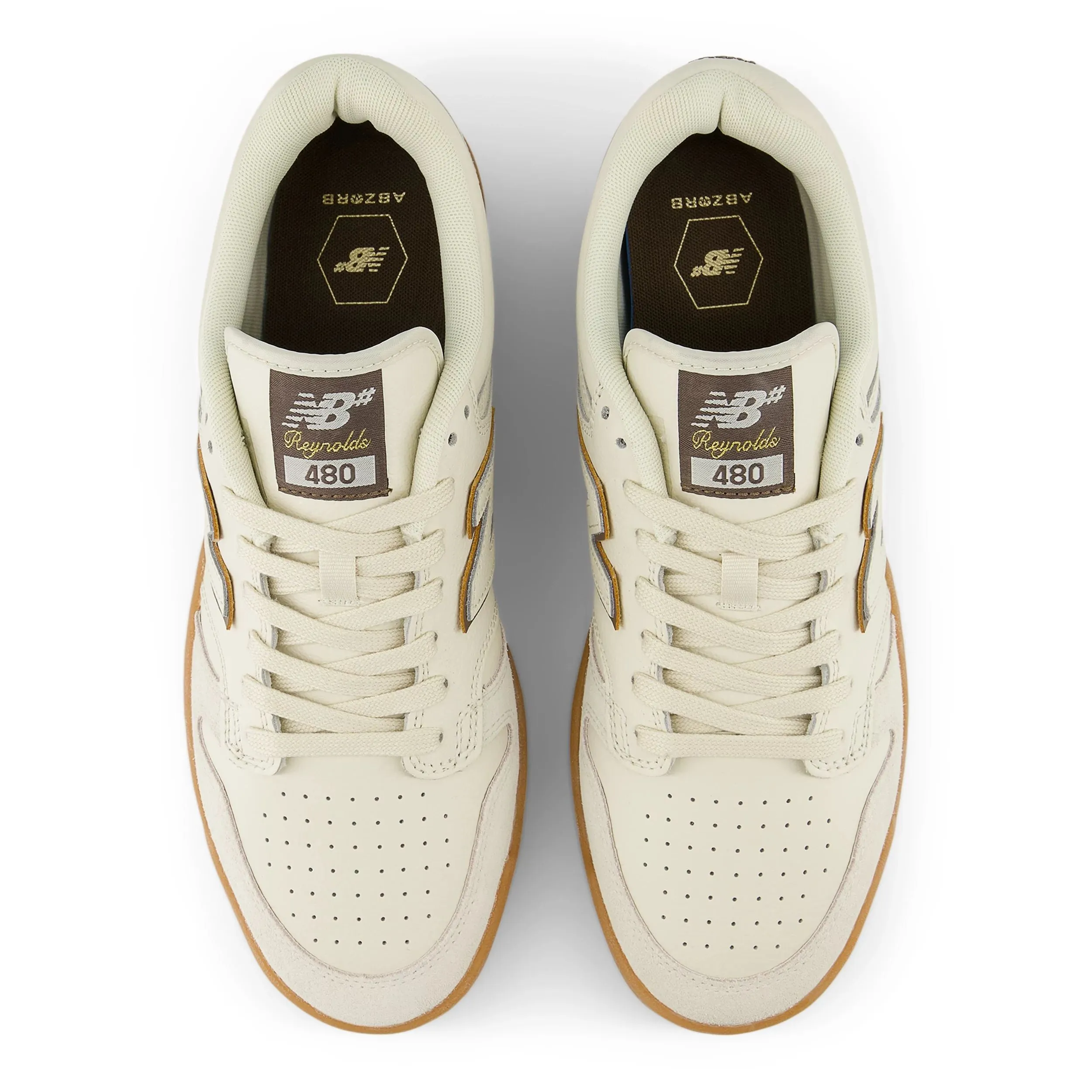 New Balance Numeric Andrew Reynolds 480 Skateboard Shoe - Sea Salt