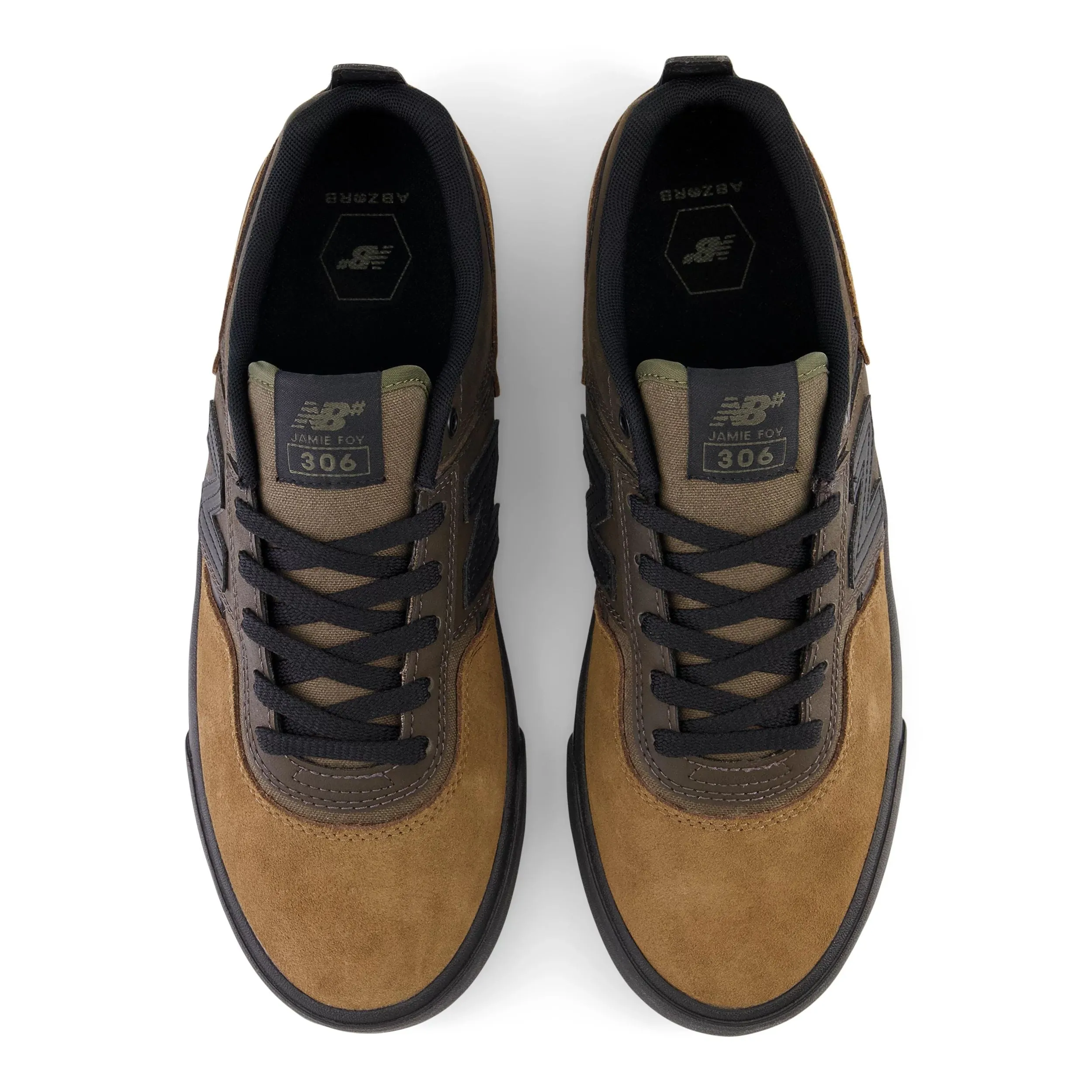 New Balance Numeric Jamie Foy 306 Skateboard Shoe - Brown/Black
