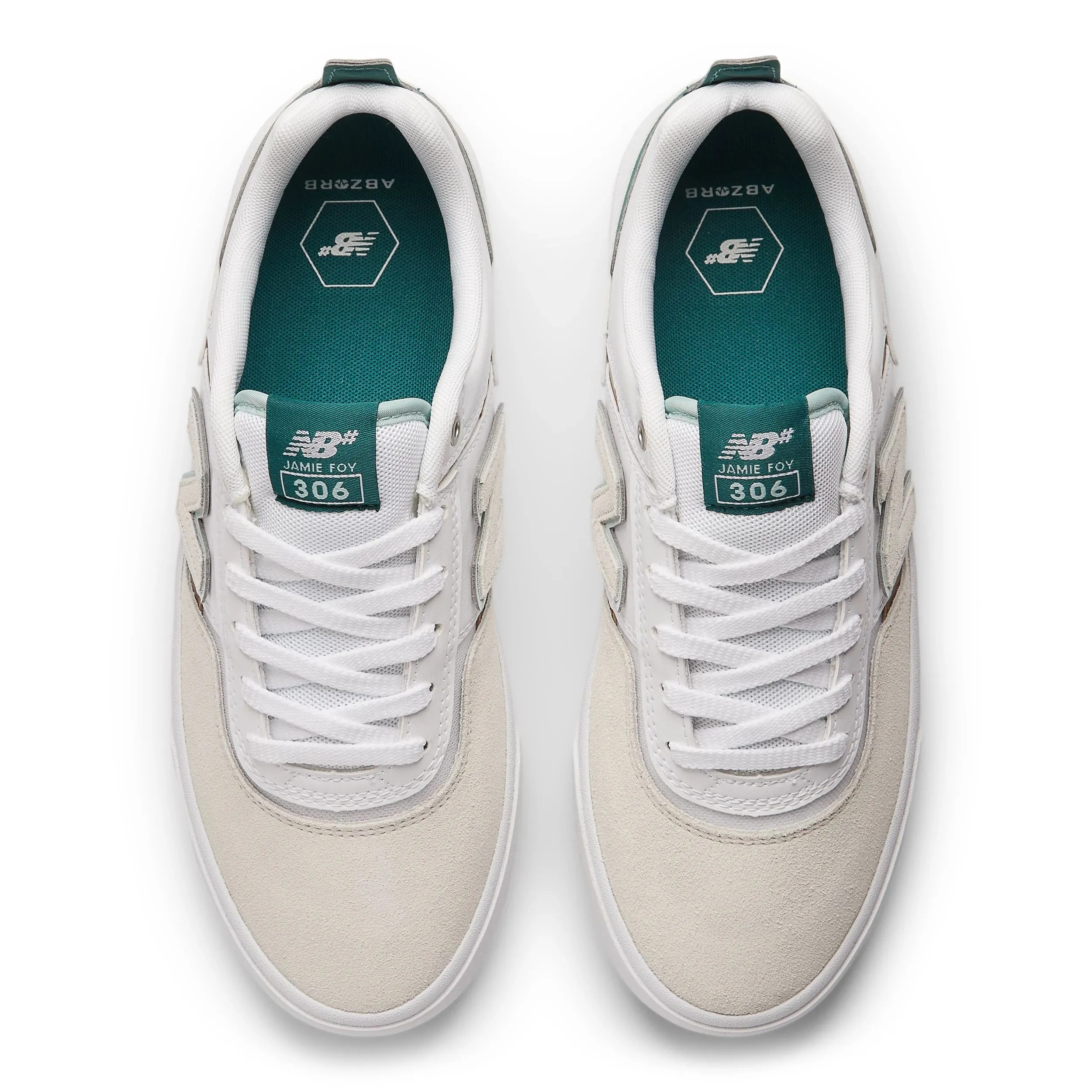 New Balance Numeric Jamie Foy 306 Skateboard Shoe - Sea Salt