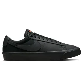 Nike SB Blazer Low Pro GT ISO Skateboard Shoe - Black/Black-Black-Black