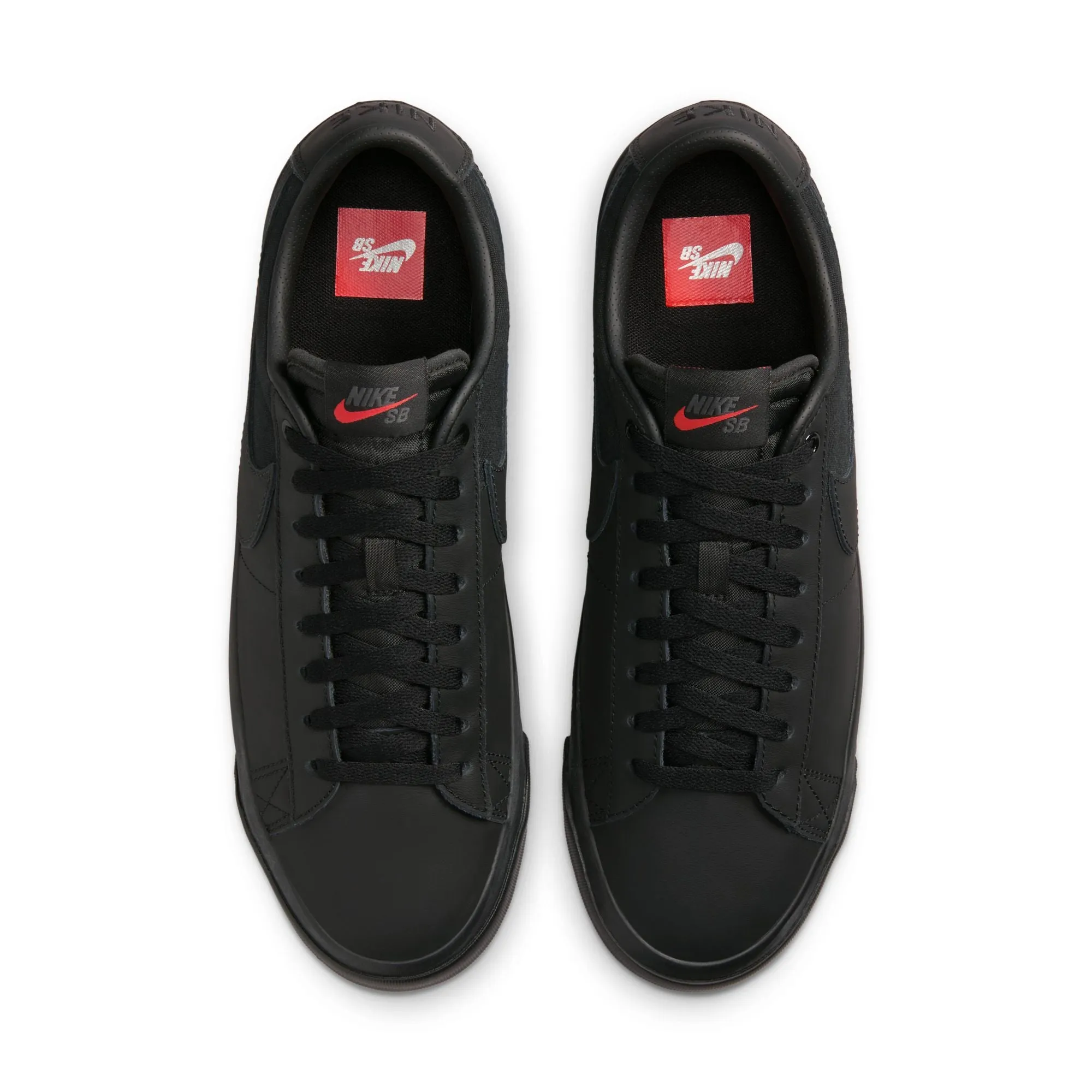 Nike SB Blazer Low Pro GT ISO Skateboard Shoe - Black/Black-Black-Black
