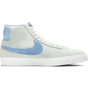 Nike SB Blazer Mid Skate Shoe - Photon Dust/Psychic Blue-Photon Dust