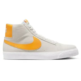 Nike SB Blazer Mid Skate Shoe - Summit White/Laser Orange-Summit White
