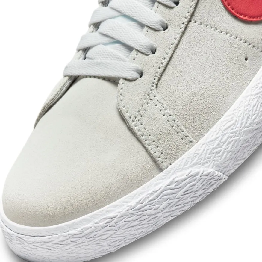 Nike SB Blazer Mid Skate Shoe - Summit White/Lobster-Summit White-White