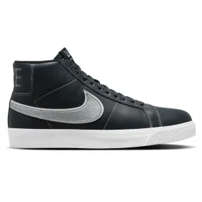 Nike SB Blazer Mid x Mason Silva Skateboard Shoe - Blackened Blue/Wolf Grey-Blackened Blue