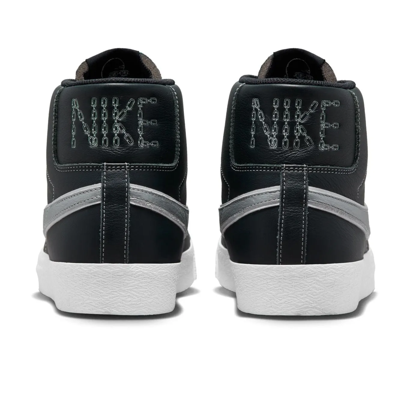 Nike SB Blazer Mid x Mason Silva Skateboard Shoe - Blackened Blue/Wolf Grey-Blackened Blue