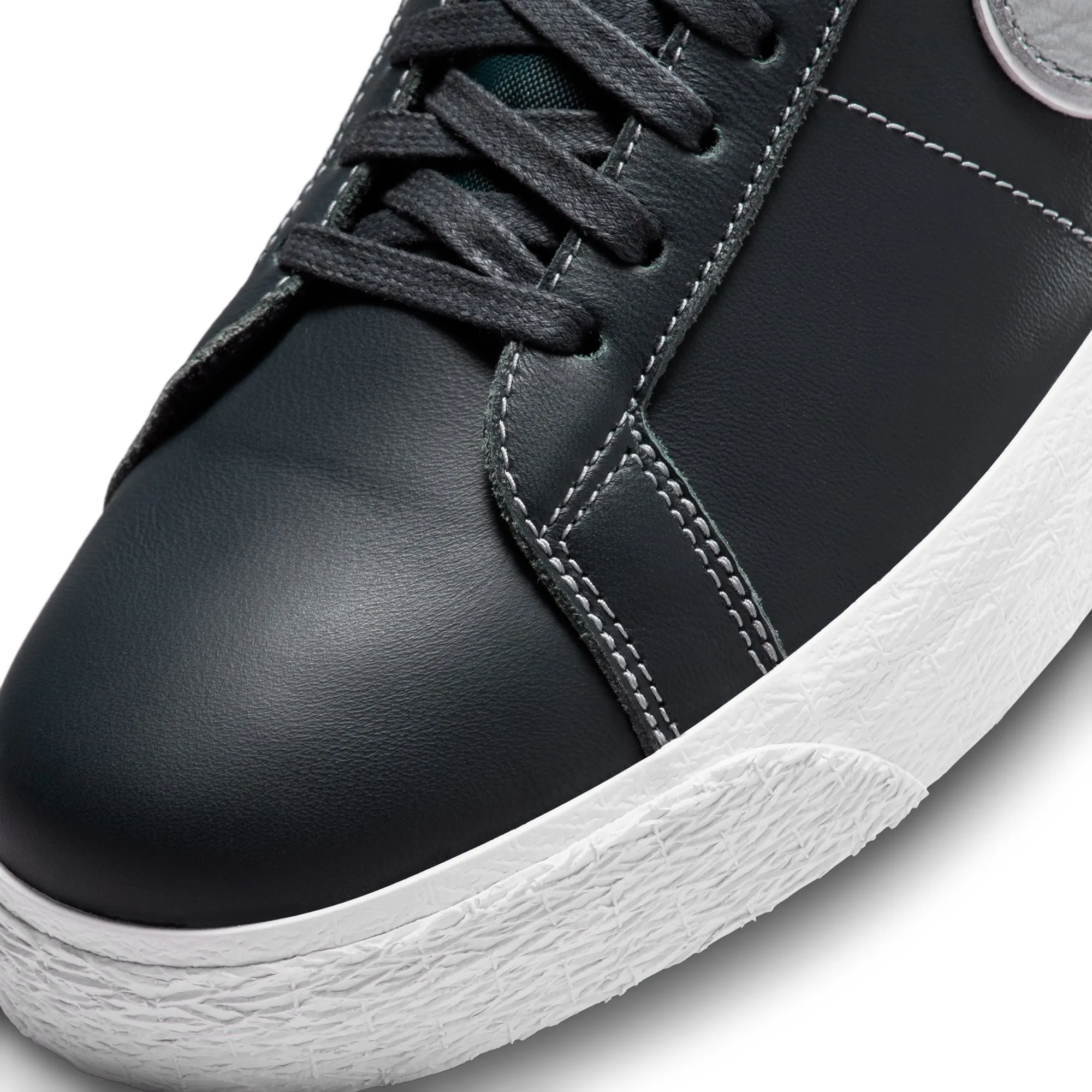 Nike SB Blazer Mid x Mason Silva Skateboard Shoe - Blackened Blue/Wolf Grey-Blackened Blue