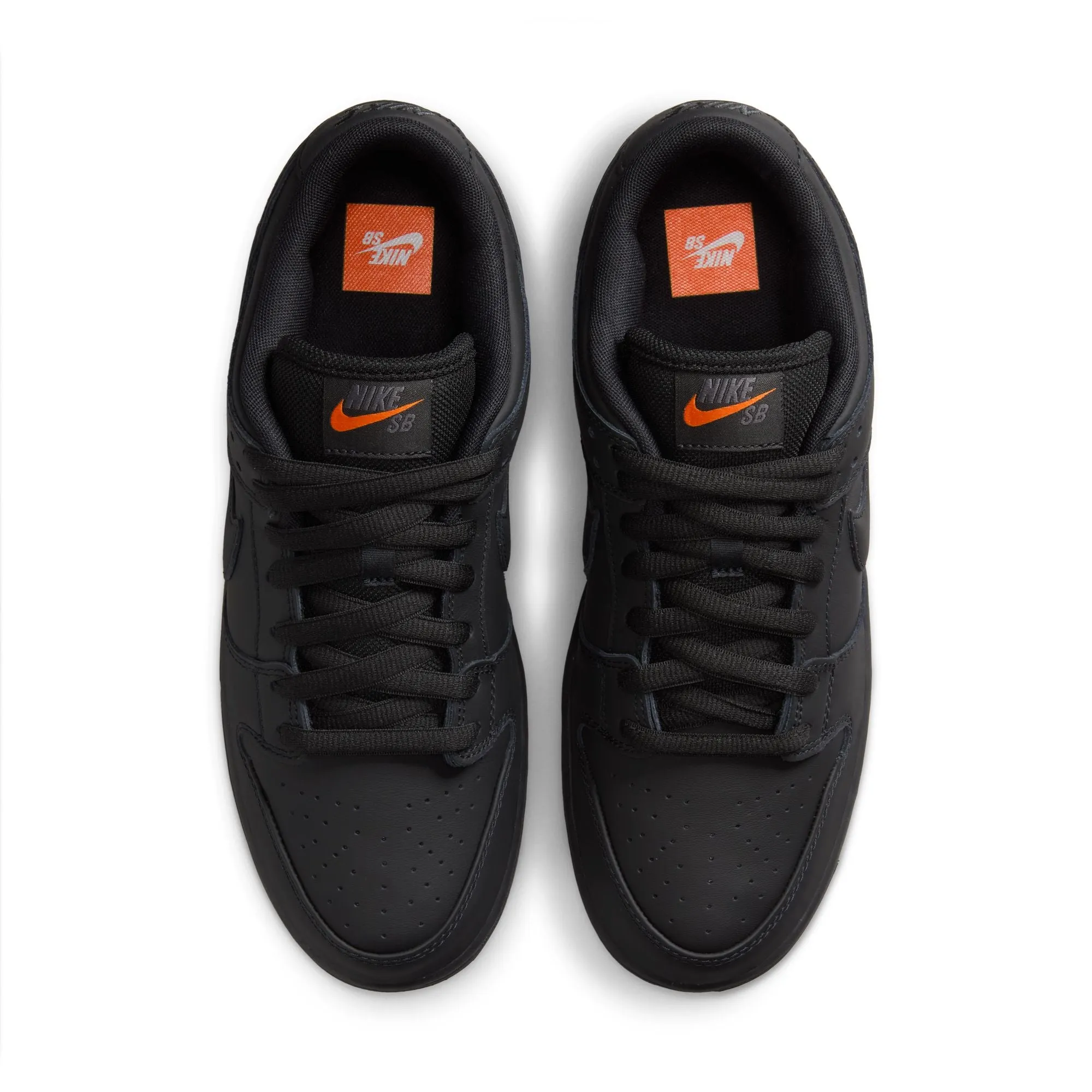 Nike SB Dunk Low Pro ISO Skateboard Shoe - Black/Black-Black-Black