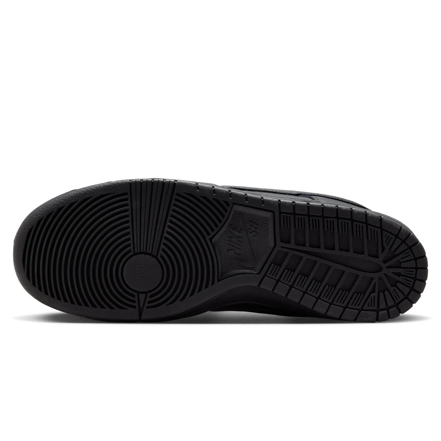 Nike SB Dunk Low Pro ISO Skateboard Shoe - Black/Black-Black-Black