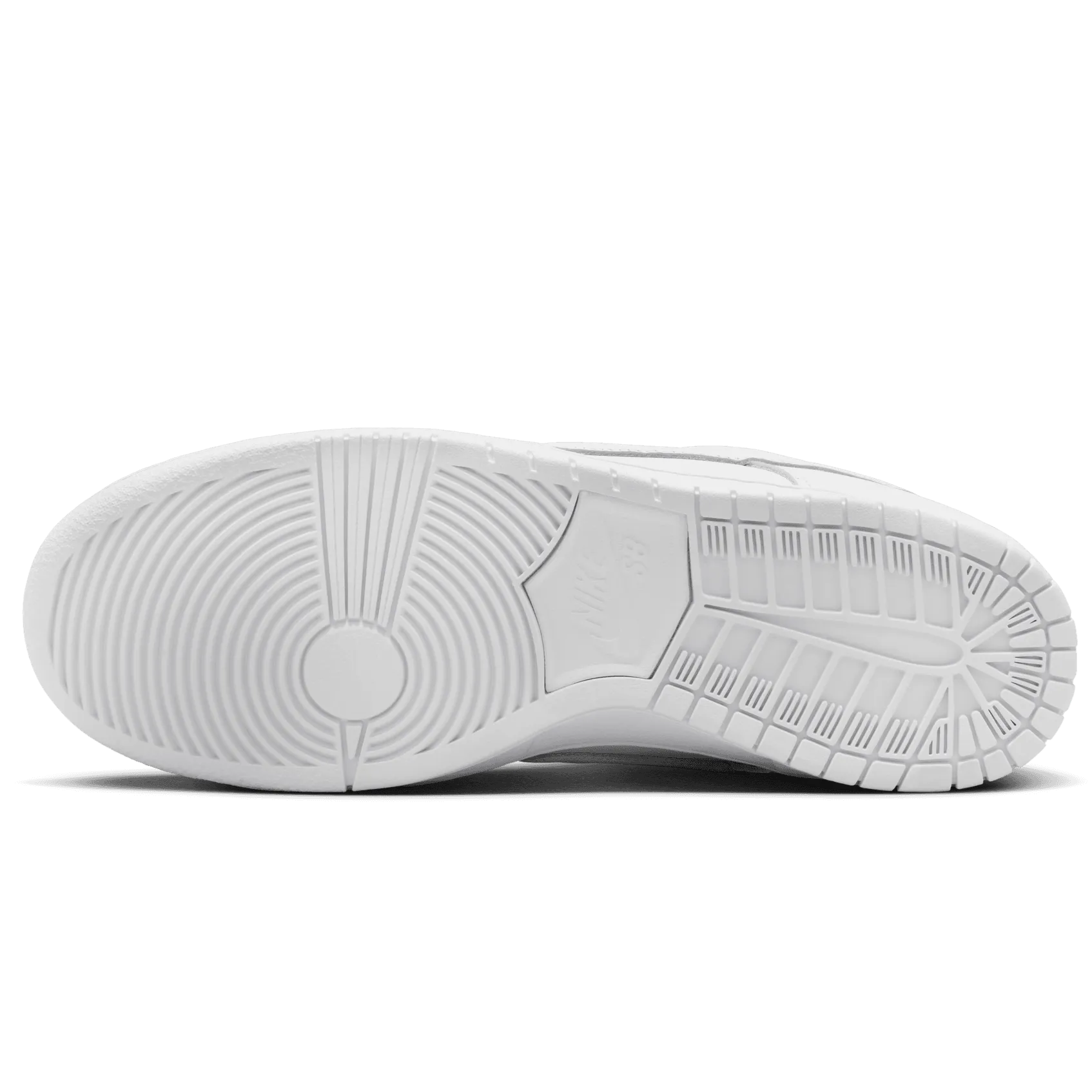 Nike SB Dunk Low Pro ISO Skateboard Shoe - White/White-White-White