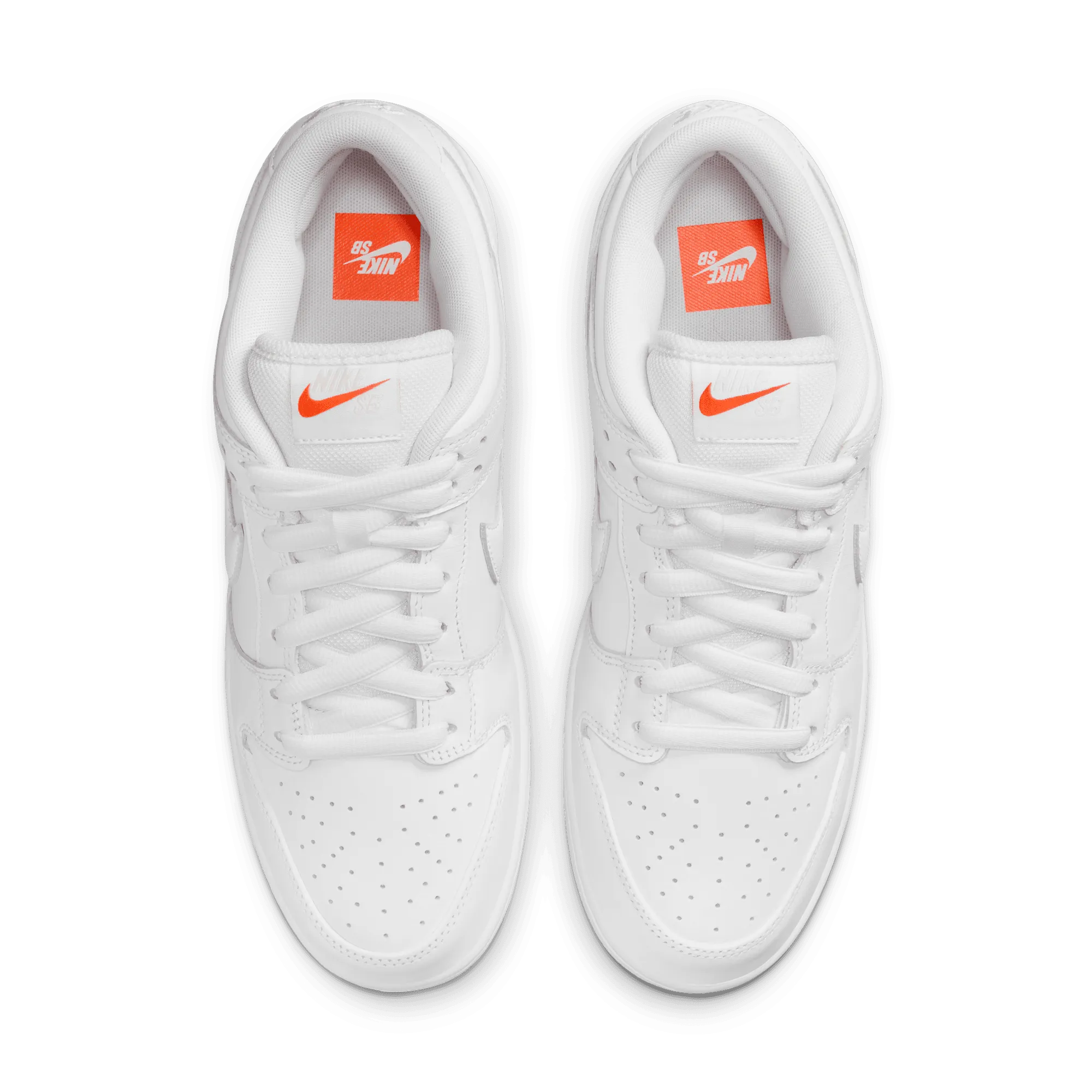 Nike SB Dunk Low Pro ISO Skateboard Shoe - White/White-White-White