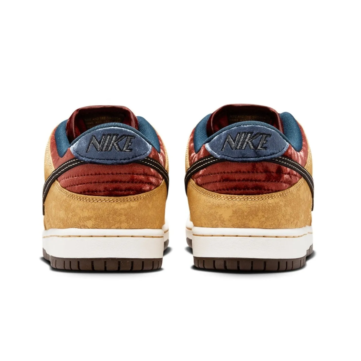 Nike SB Dunk Low Pro Skateboard Shoe - Celestial Gold/Black-Dark Team Red