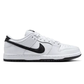 Nike SB Dunk Low Pro Skateboard Shoe - White/Black-White-Black