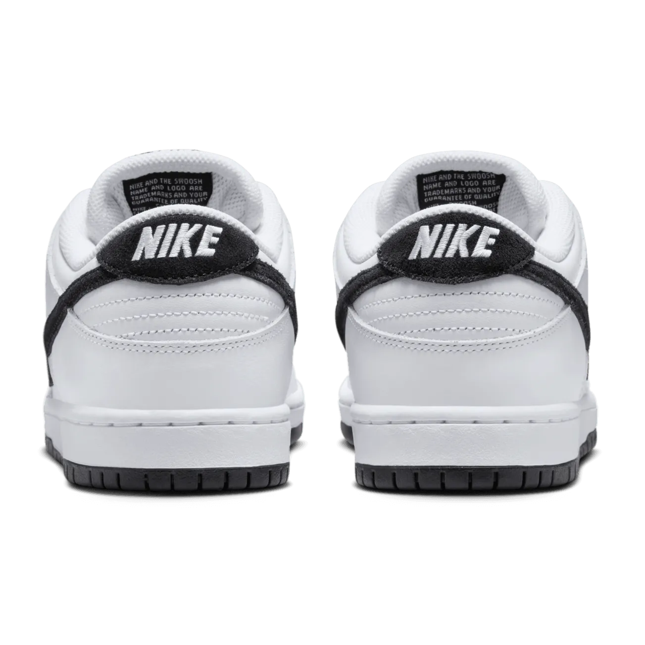 Nike SB Dunk Low Pro Skateboard Shoe - White/Black-White-Black
