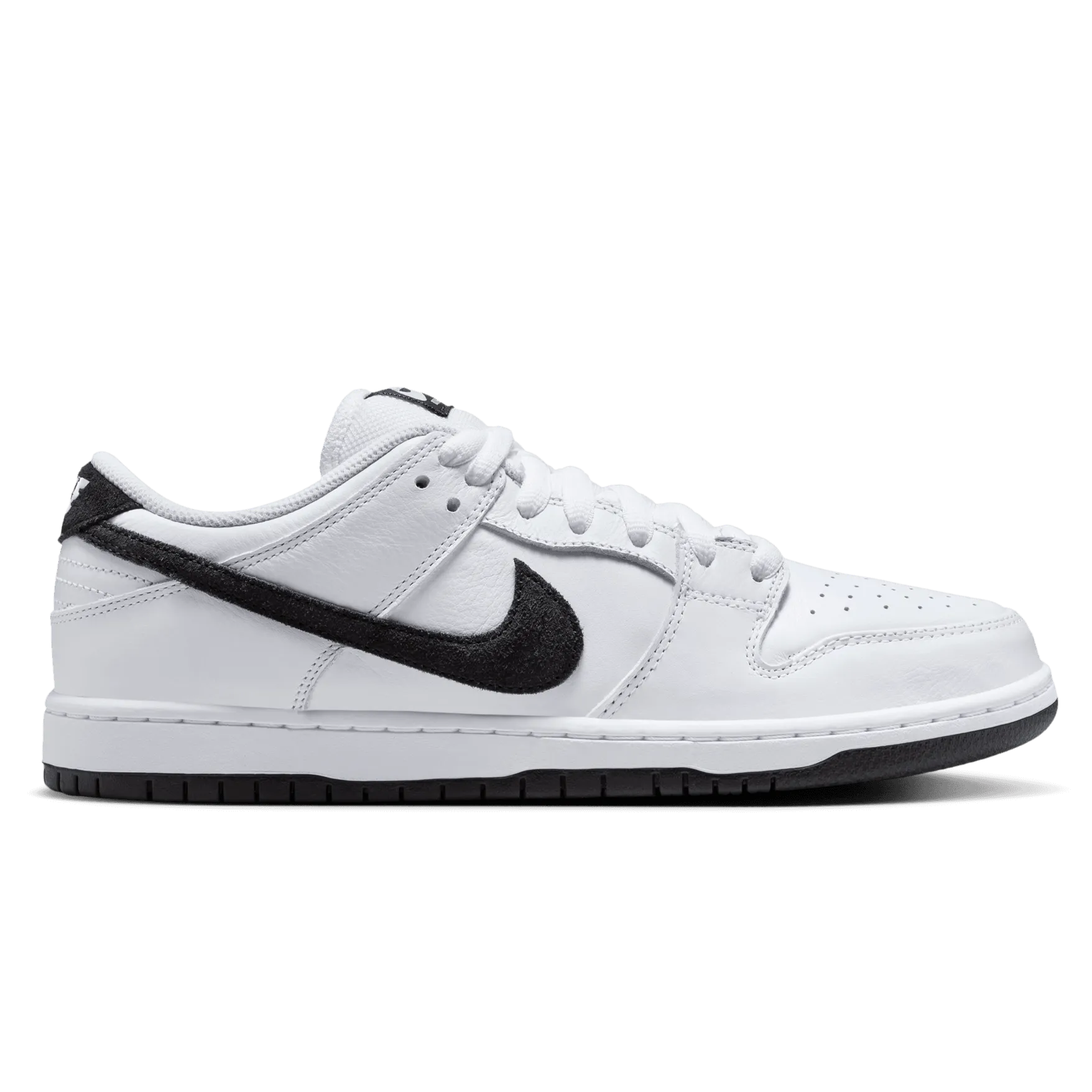 Nike SB Dunk Low Pro Skateboard Shoe - White/Black-White-Black