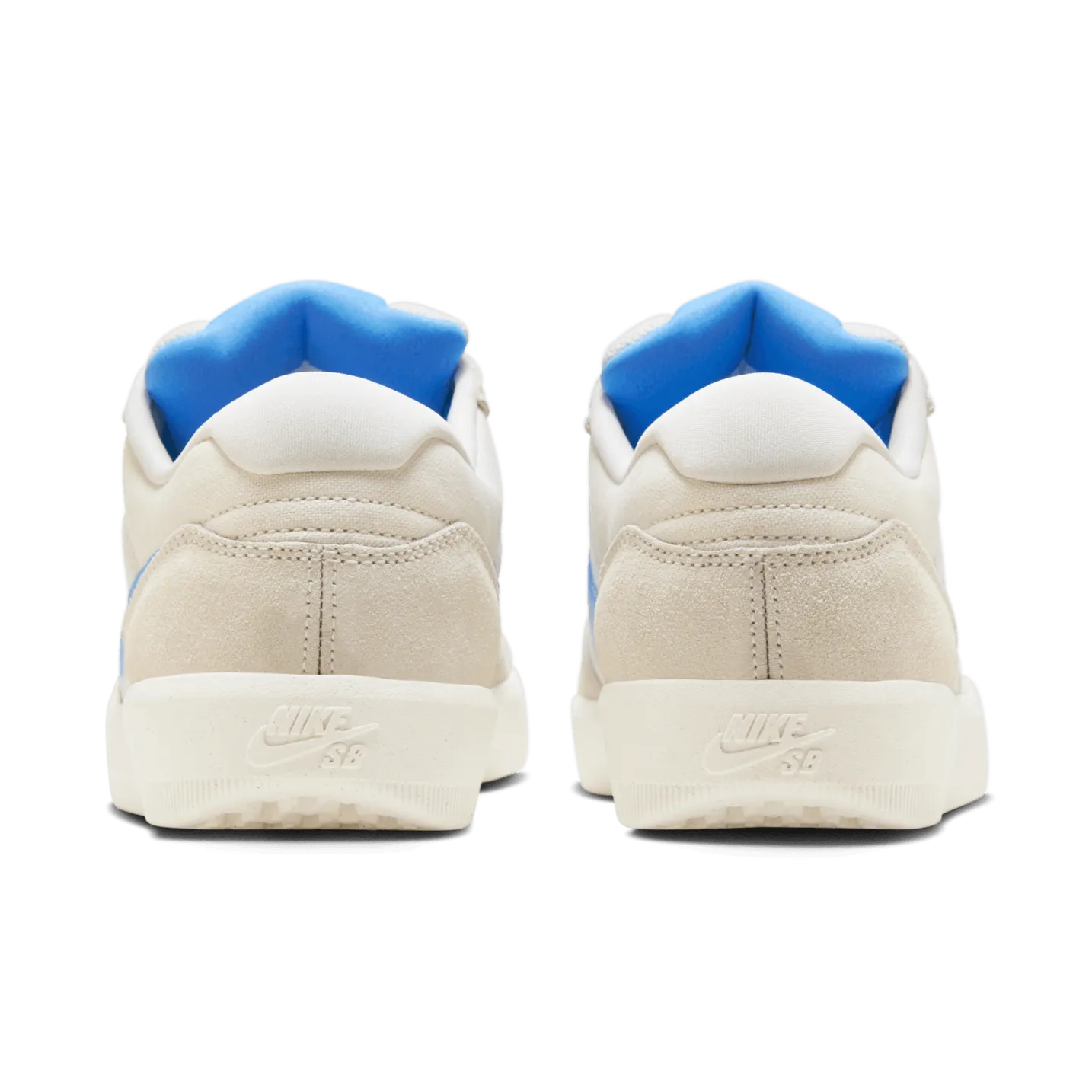Nike SB Force 58 Skateboard Shoe - Phantom/University Blue-Summit White