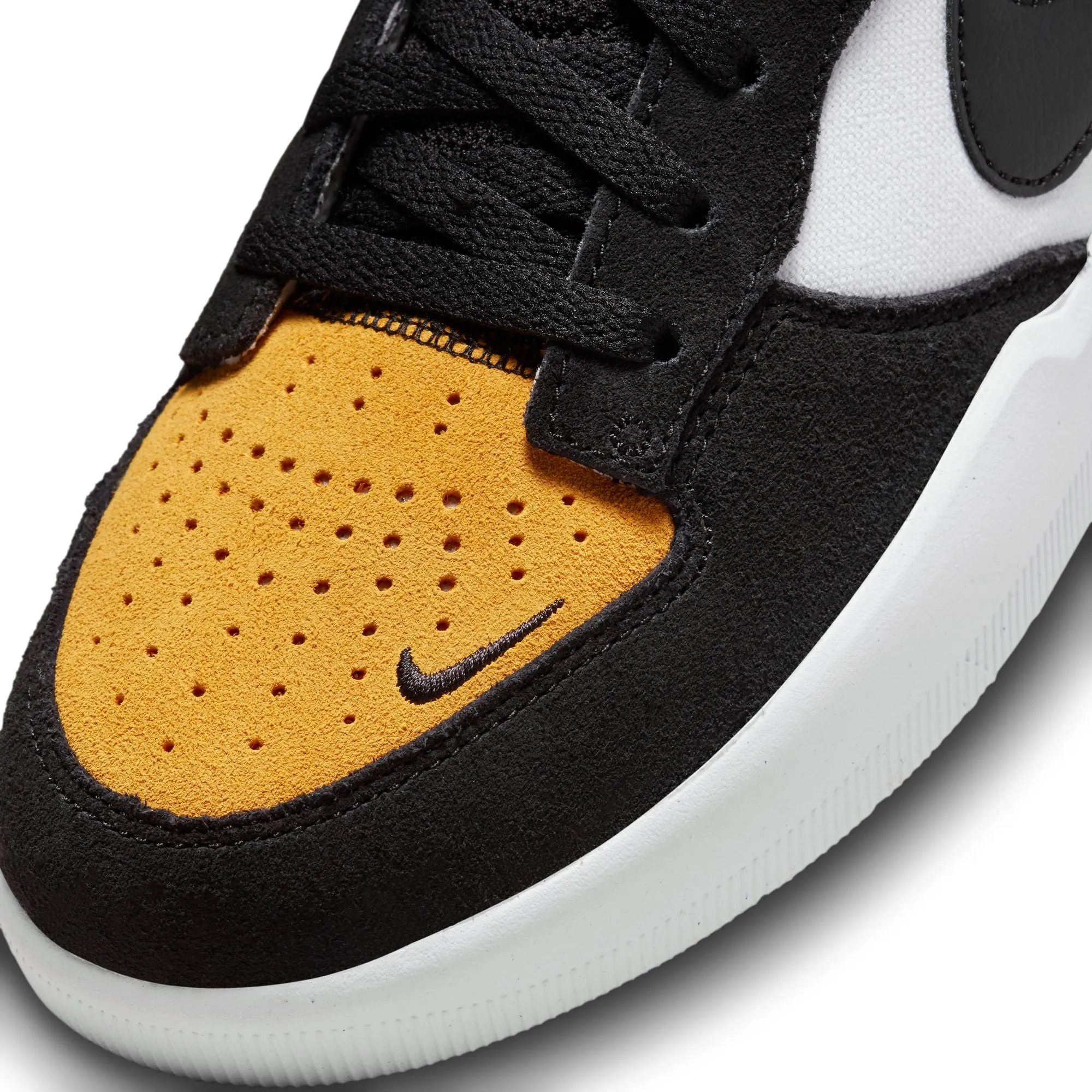 Nike SB Force 58 Skateboard Shoe - University Gold/Black-White