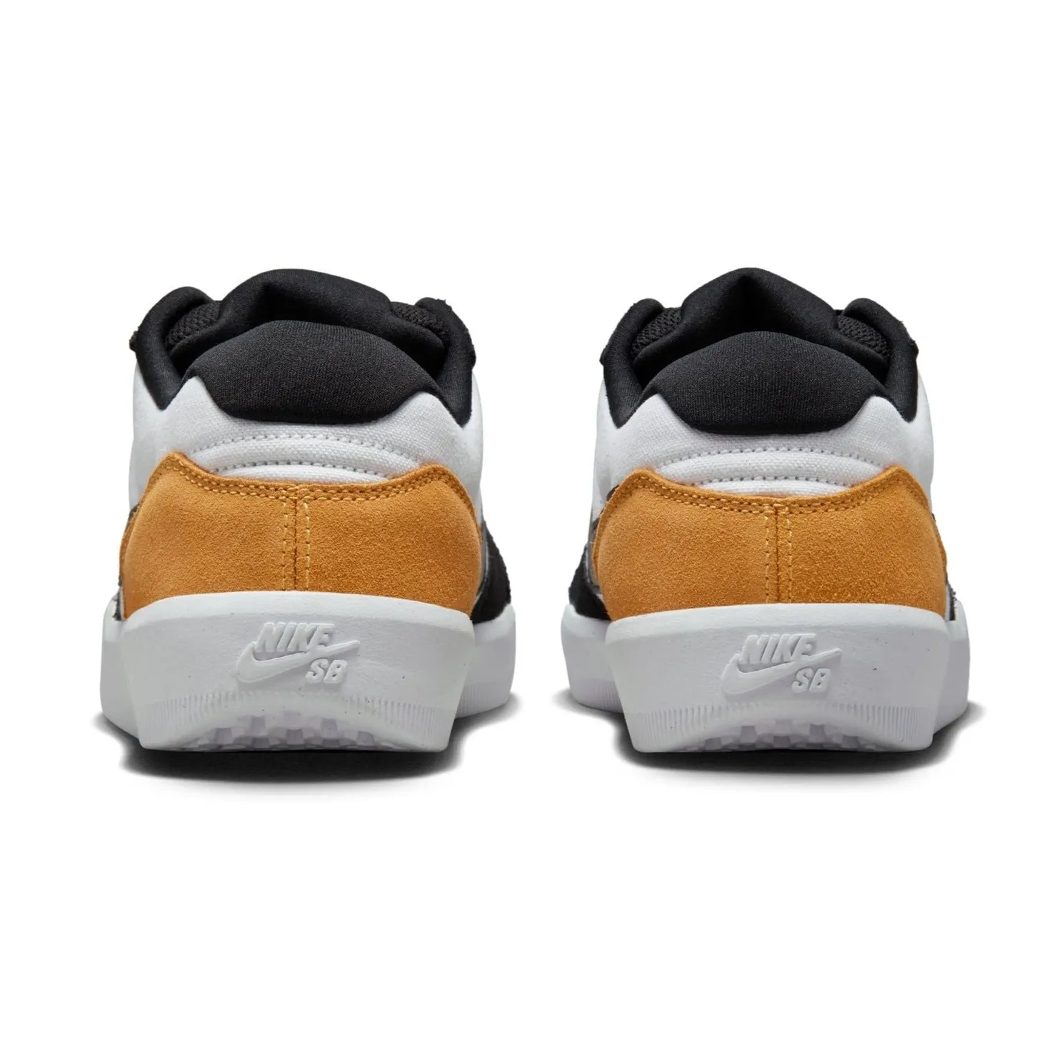 Nike SB Force 58 Skateboard Shoe - University Gold/Black-White