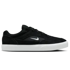 Nike SB Malor Skateboard Shoe - Black/White-Black-White