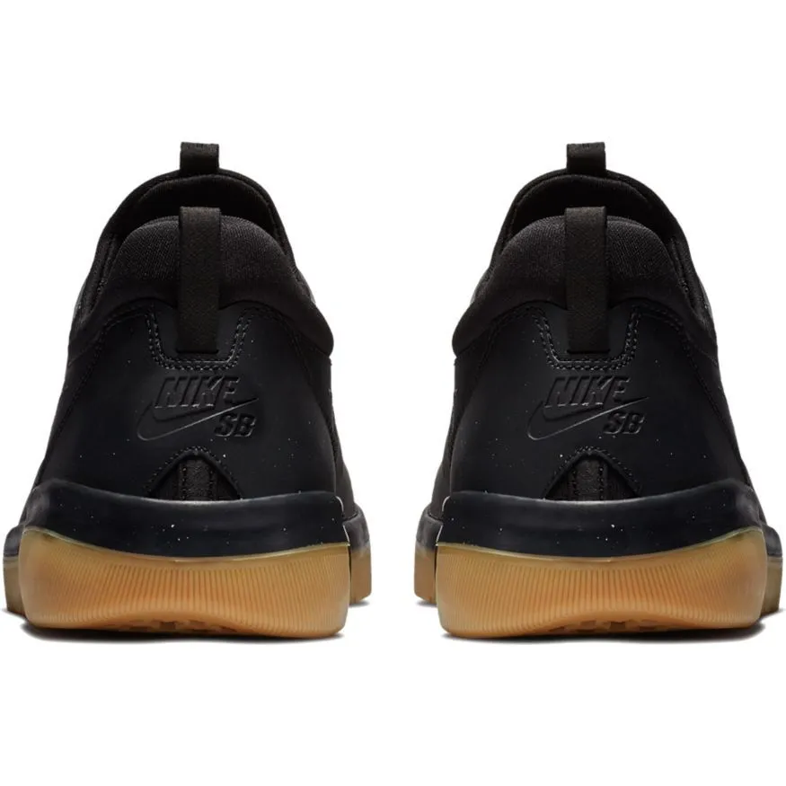 Nike SB Nyjah Free Skate Shoe - Black/Gum-Light Brown
