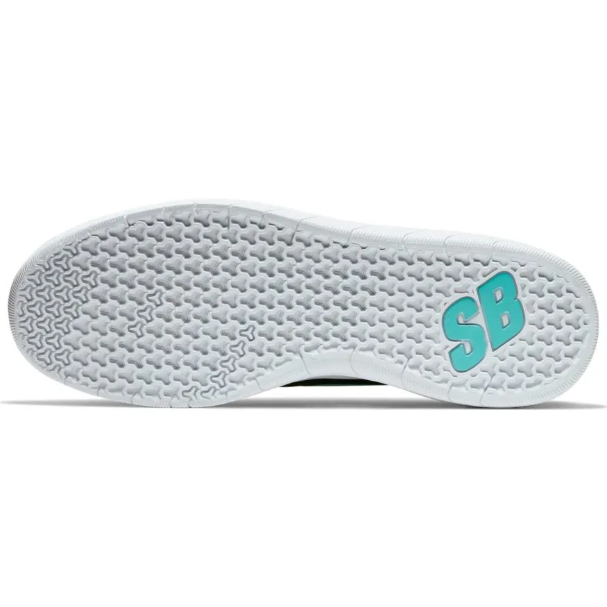 Nike SB Nyjah Free Skateboard Shoe - Black/Tropical Twist - Black - White