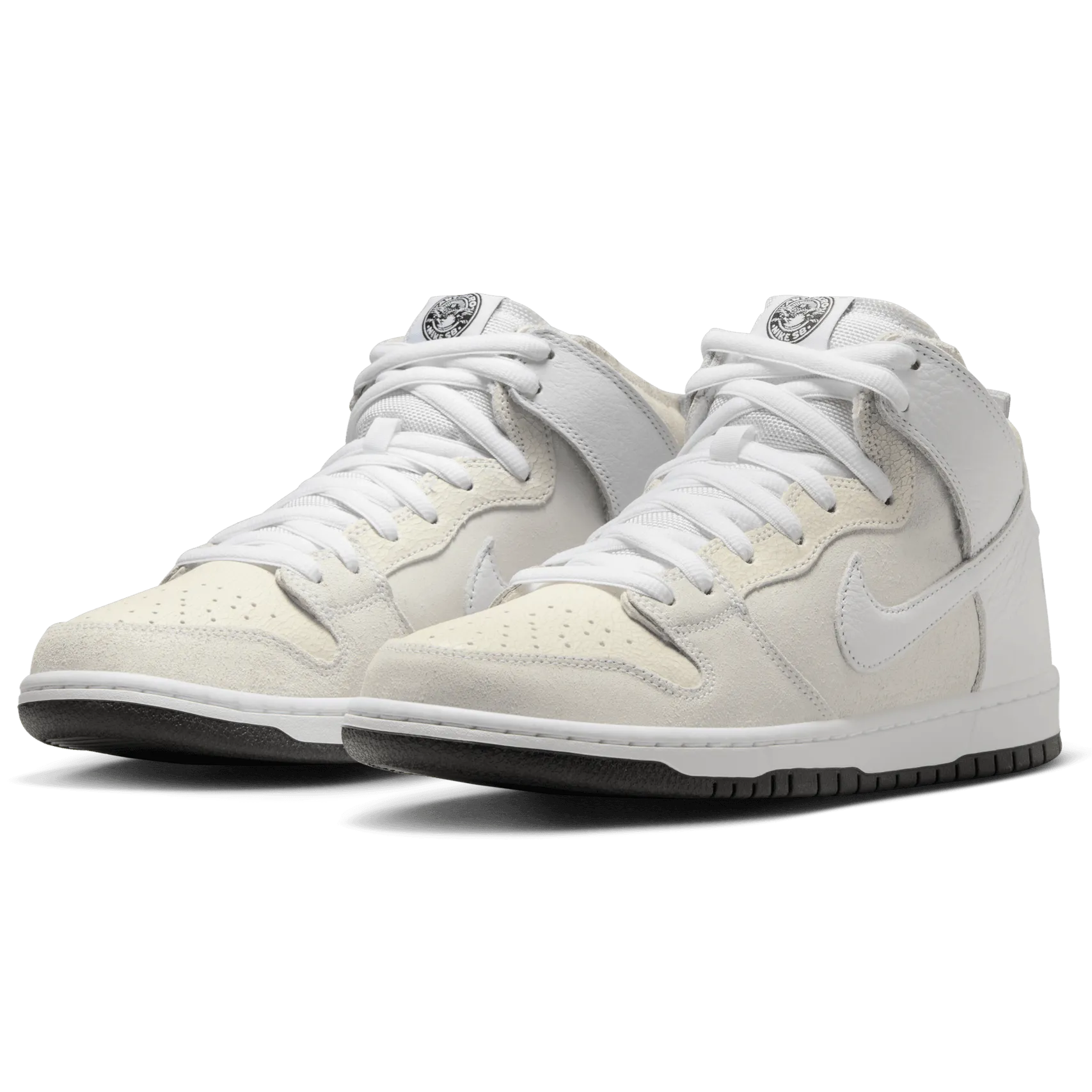 Nike SB x AntiHero Dunk High Pro Skateboard Shoe - White/White-Black