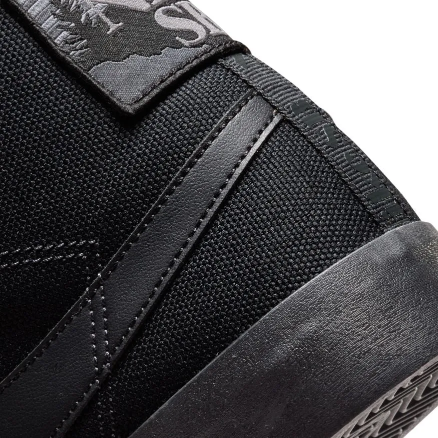 Nike SB Zoom Blazer Mid Premium Skateboard Shoe - Black/Black-Anthracite-Black