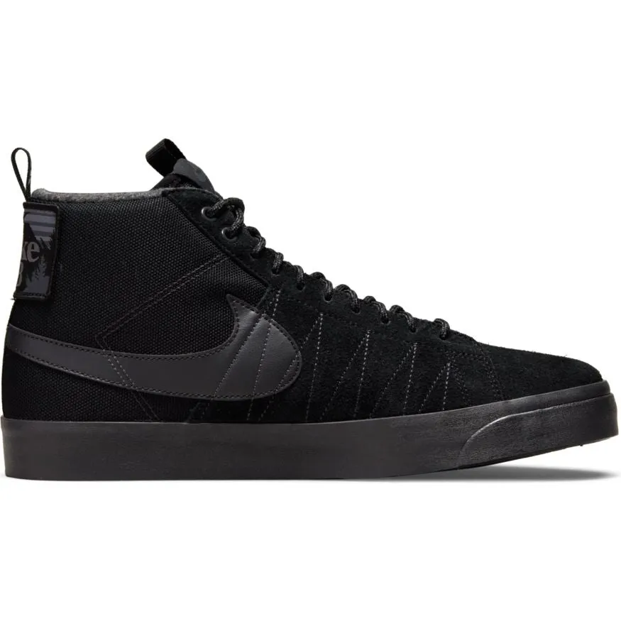 Nike SB Zoom Blazer Mid Premium Skateboard Shoe - Black/Black-Anthracite-Black