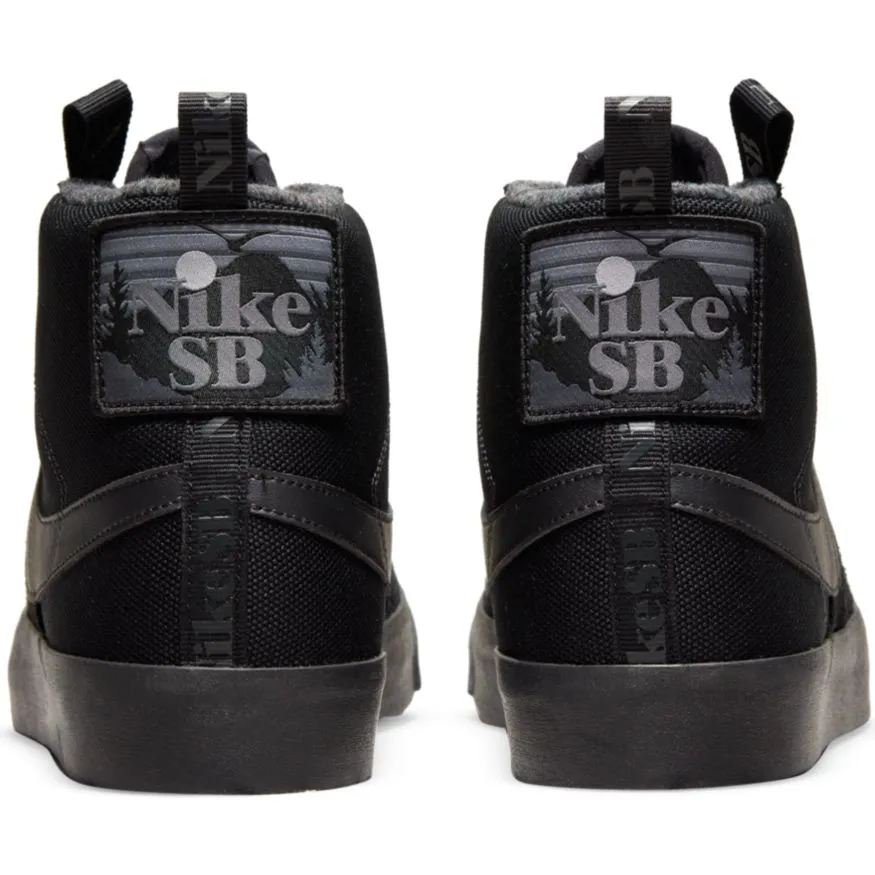 Nike SB Zoom Blazer Mid Premium Skateboard Shoe - Black/Black-Anthracite-Black