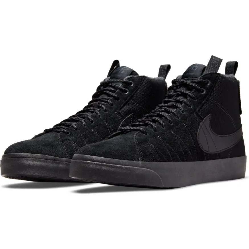 Nike SB Zoom Blazer Mid Premium Skateboard Shoe - Black/Black-Anthracite-Black