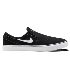 Nike SB Zoom Janoski  Slip Skateboard Shoe - Black/White-Black-Black