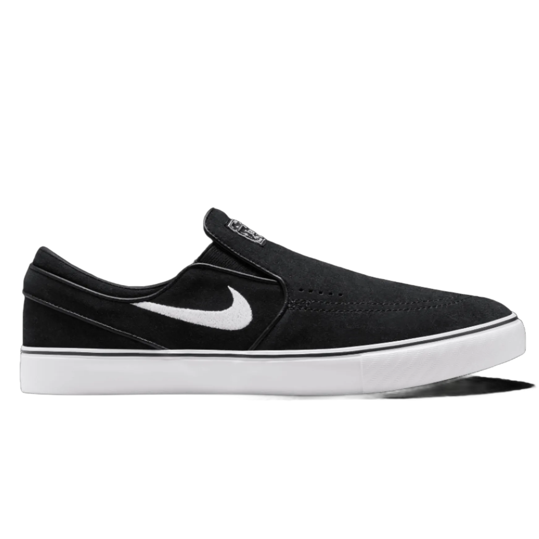 Nike SB Zoom Janoski  Slip Skateboard Shoe - Black/White-Black-Black
