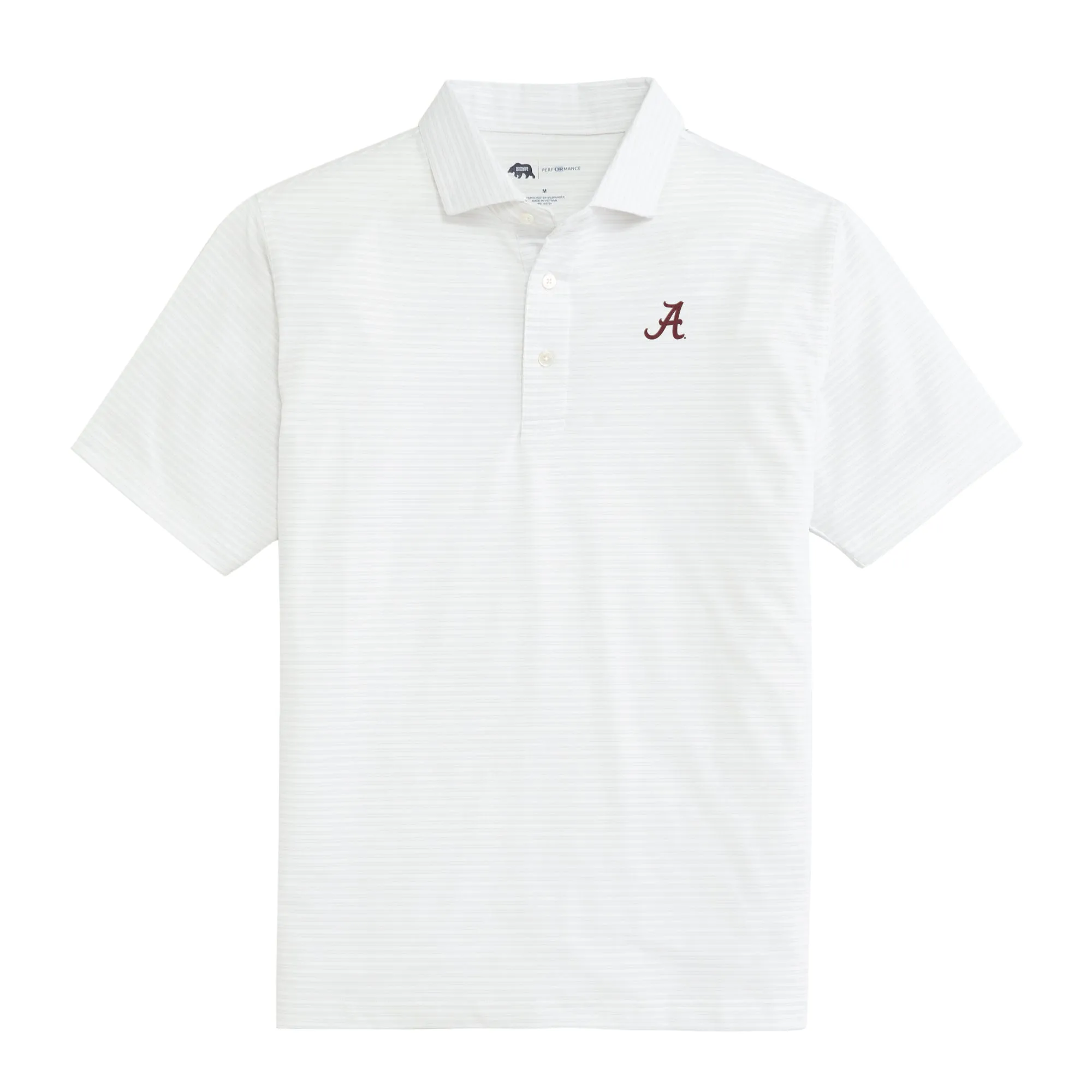 Pairing Stripe Alabama Performance Pique Polo