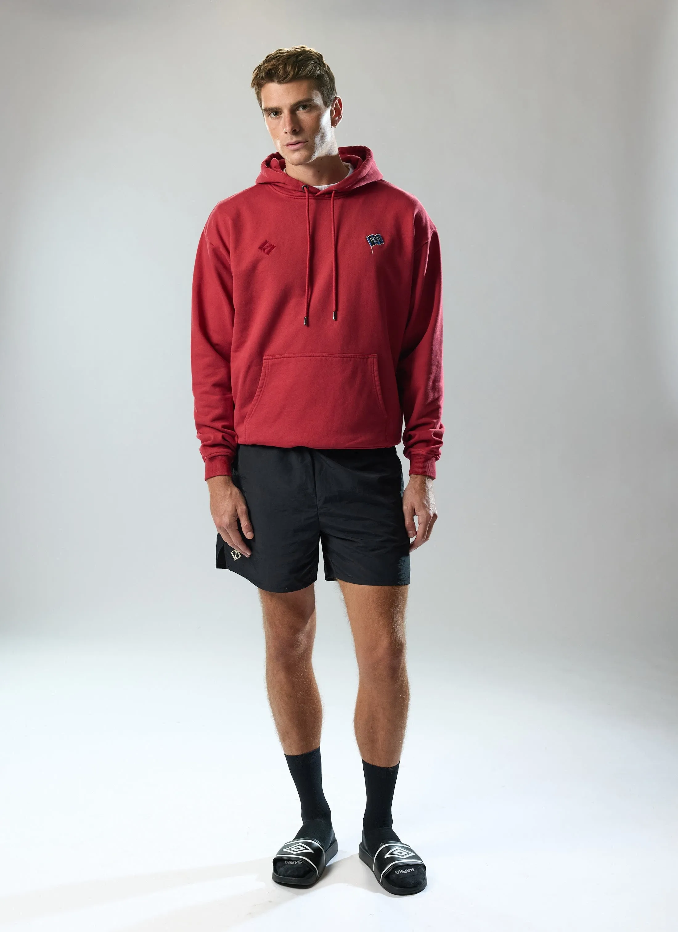 PCVL Flag Hoodie | Cotton | Brick