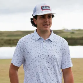 Performance Polo - White Speckled