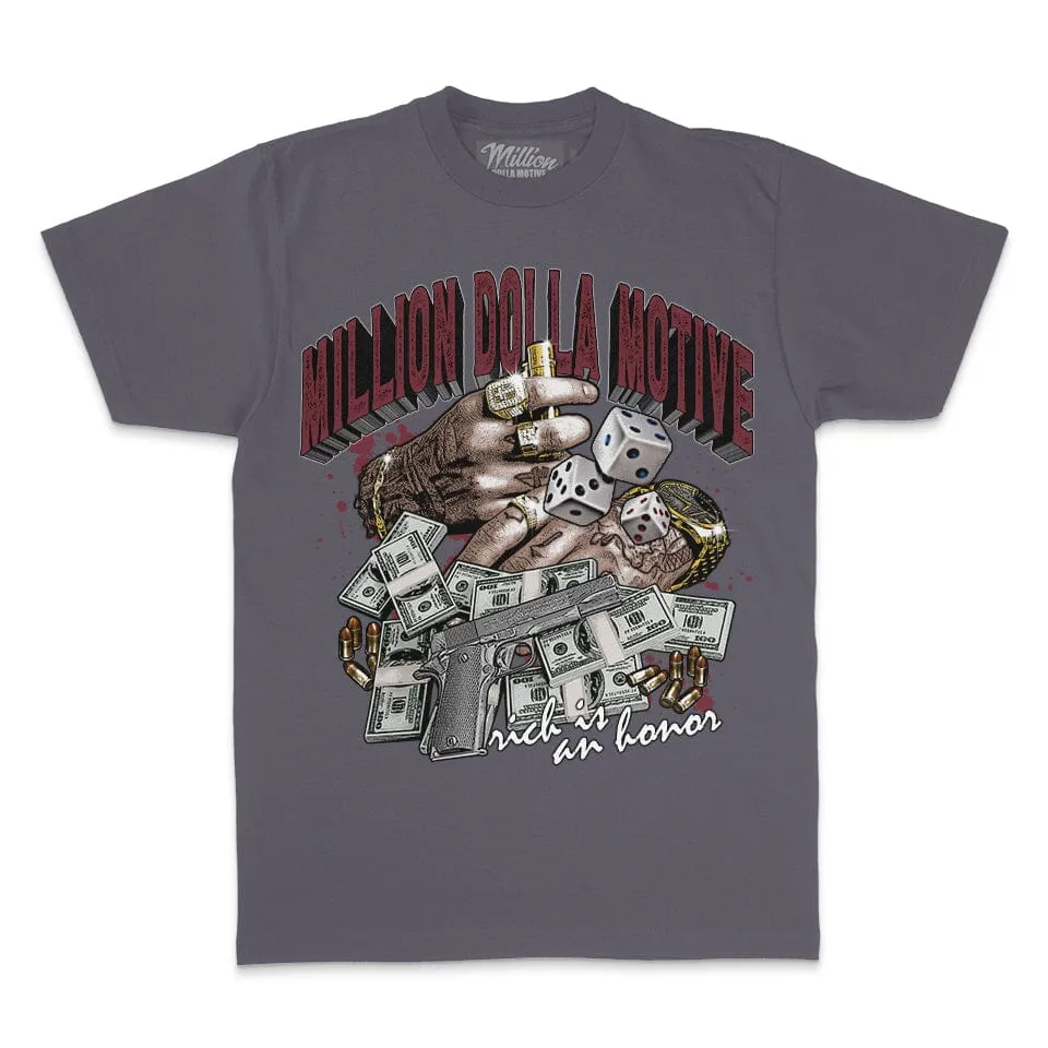 Rich is an Honor - Dark Grey T-Shirt