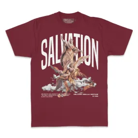 Salvation - Burgundy T-Shirt