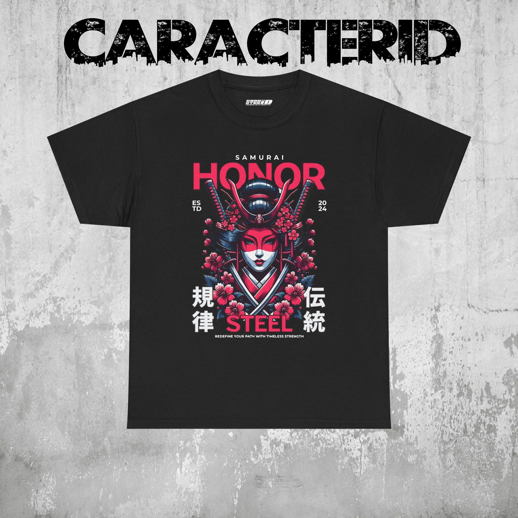 Samurai Honor Graphic Tee – Japanese Warrior Bushido Shirt