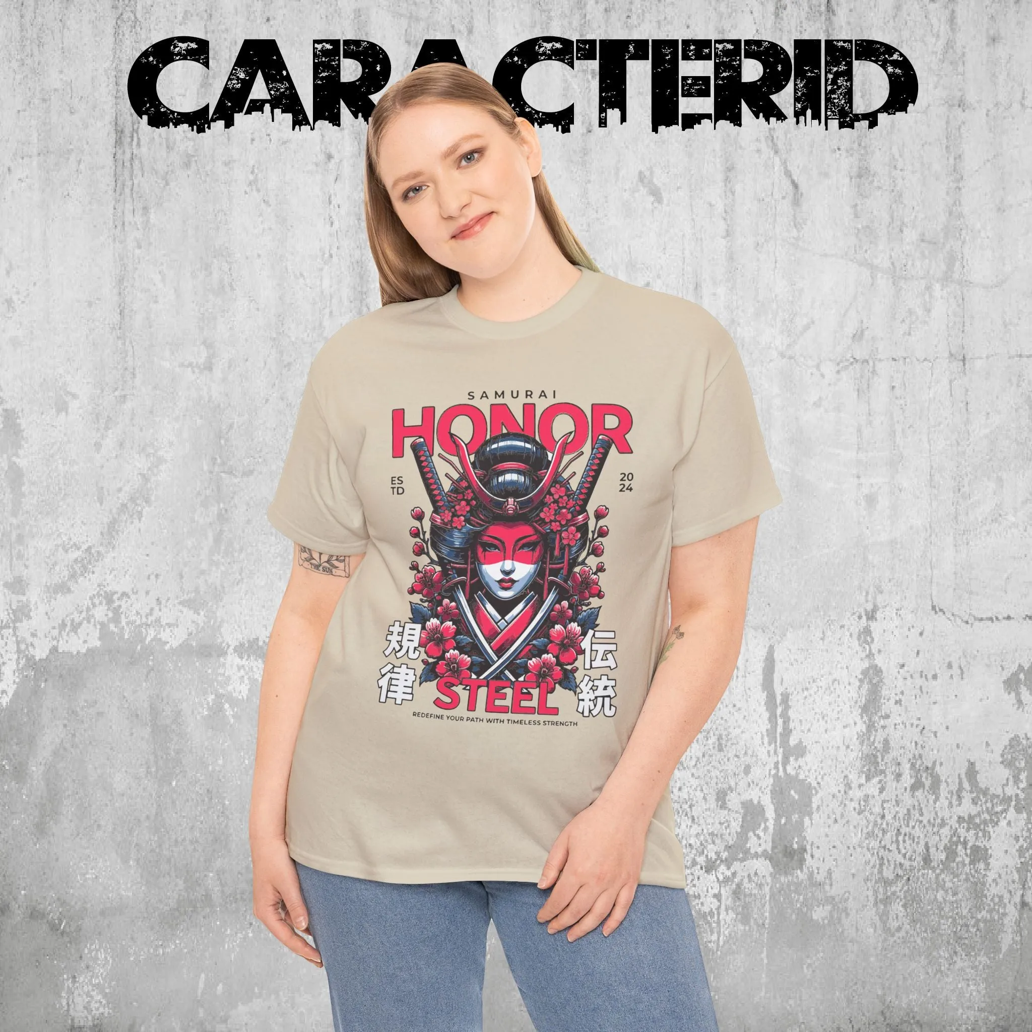 Samurai Honor Graphic Tee – Japanese Warrior Bushido Shirt