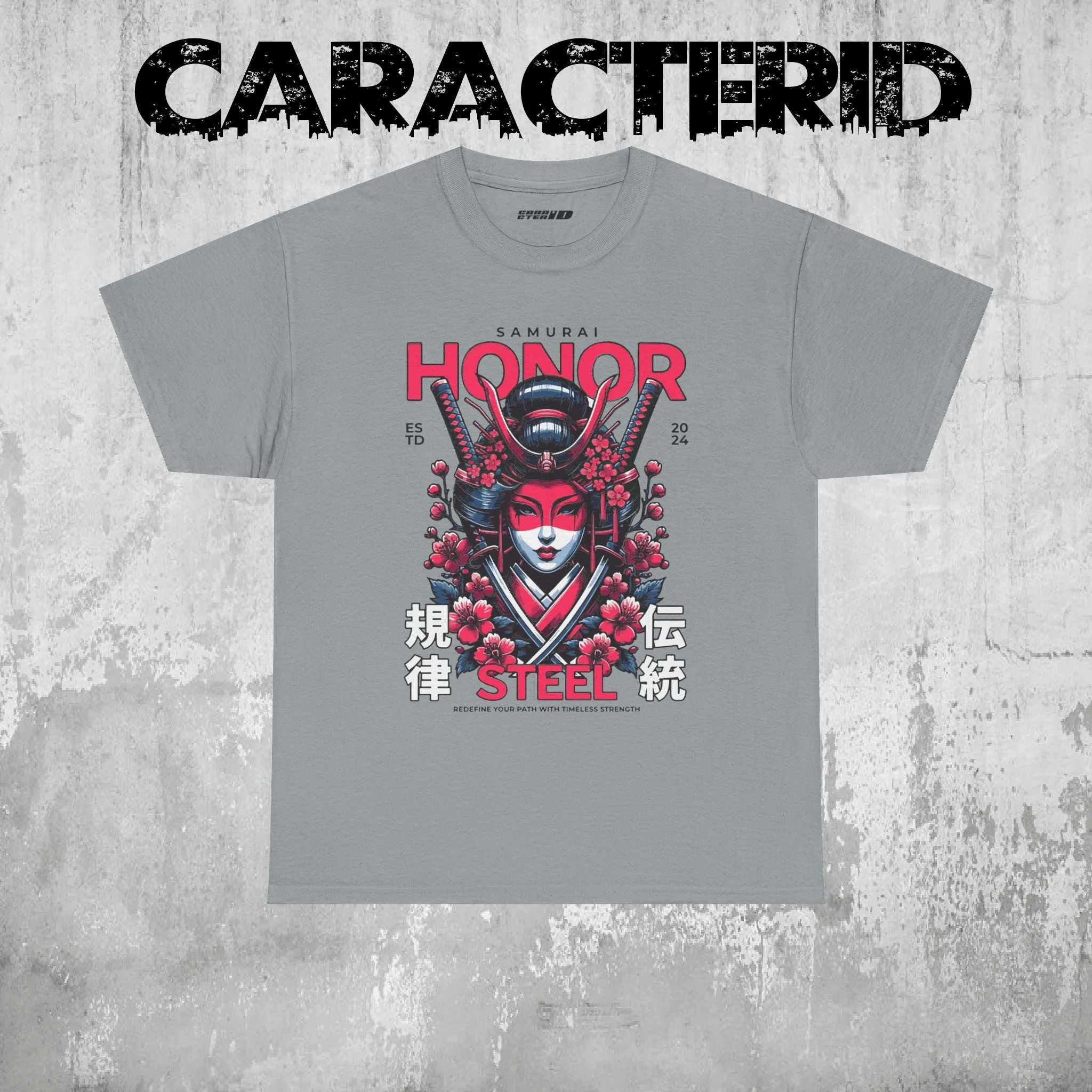 Samurai Honor Graphic Tee – Japanese Warrior Bushido Shirt