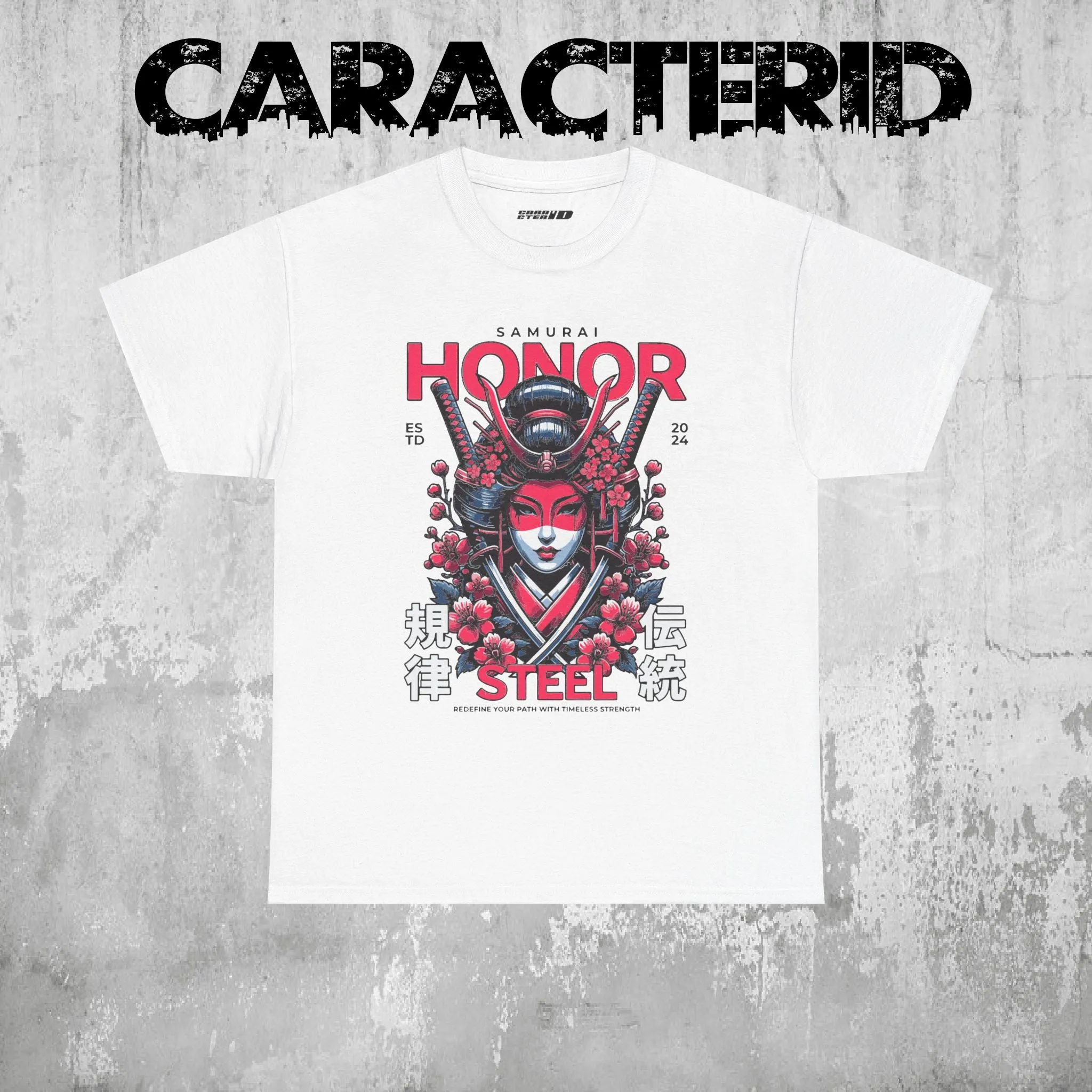 Samurai Honor Graphic Tee – Japanese Warrior Bushido Shirt