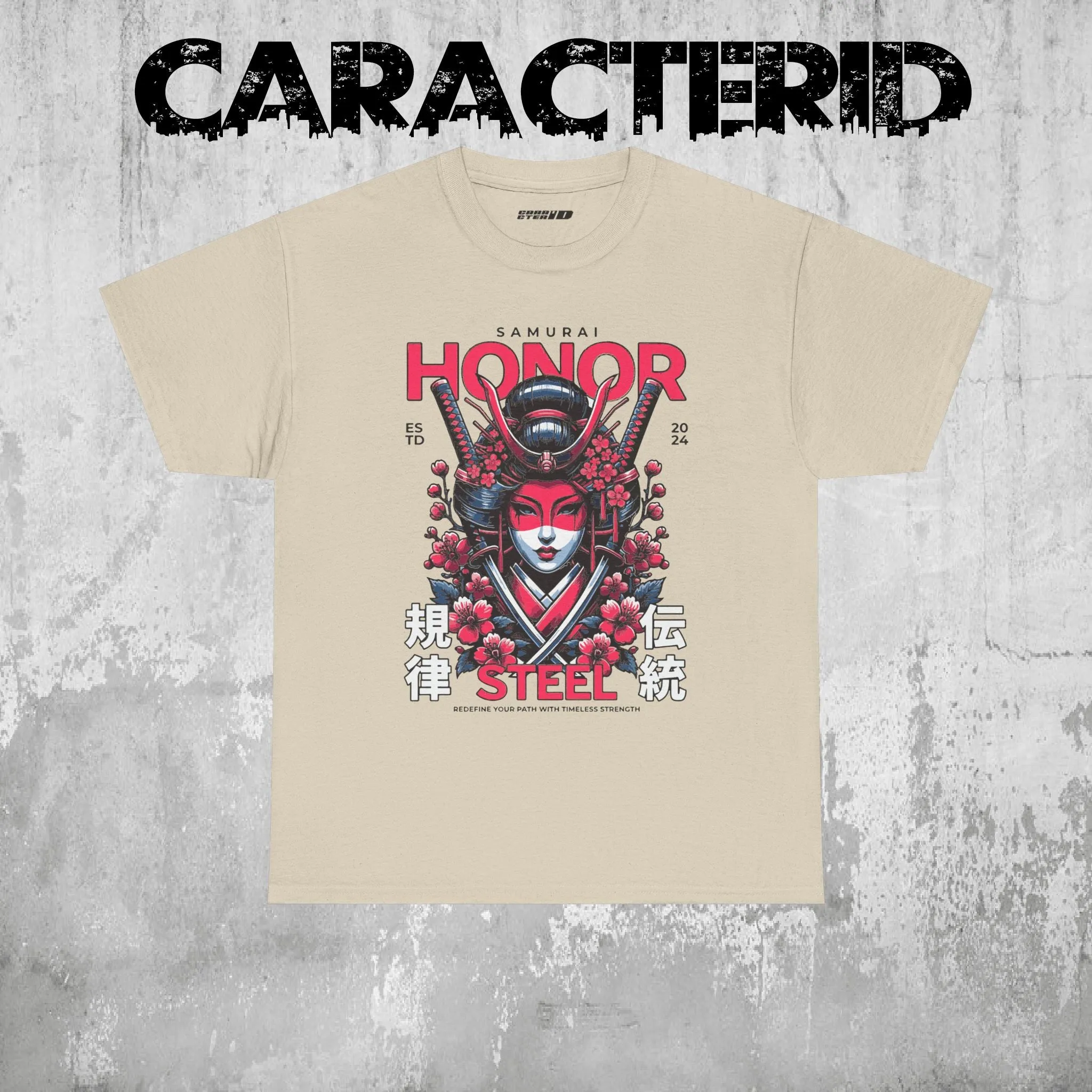 Samurai Honor Graphic Tee – Japanese Warrior Bushido Shirt
