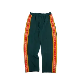 Sasquatchfabrix. Lace Tape Track Pants Green