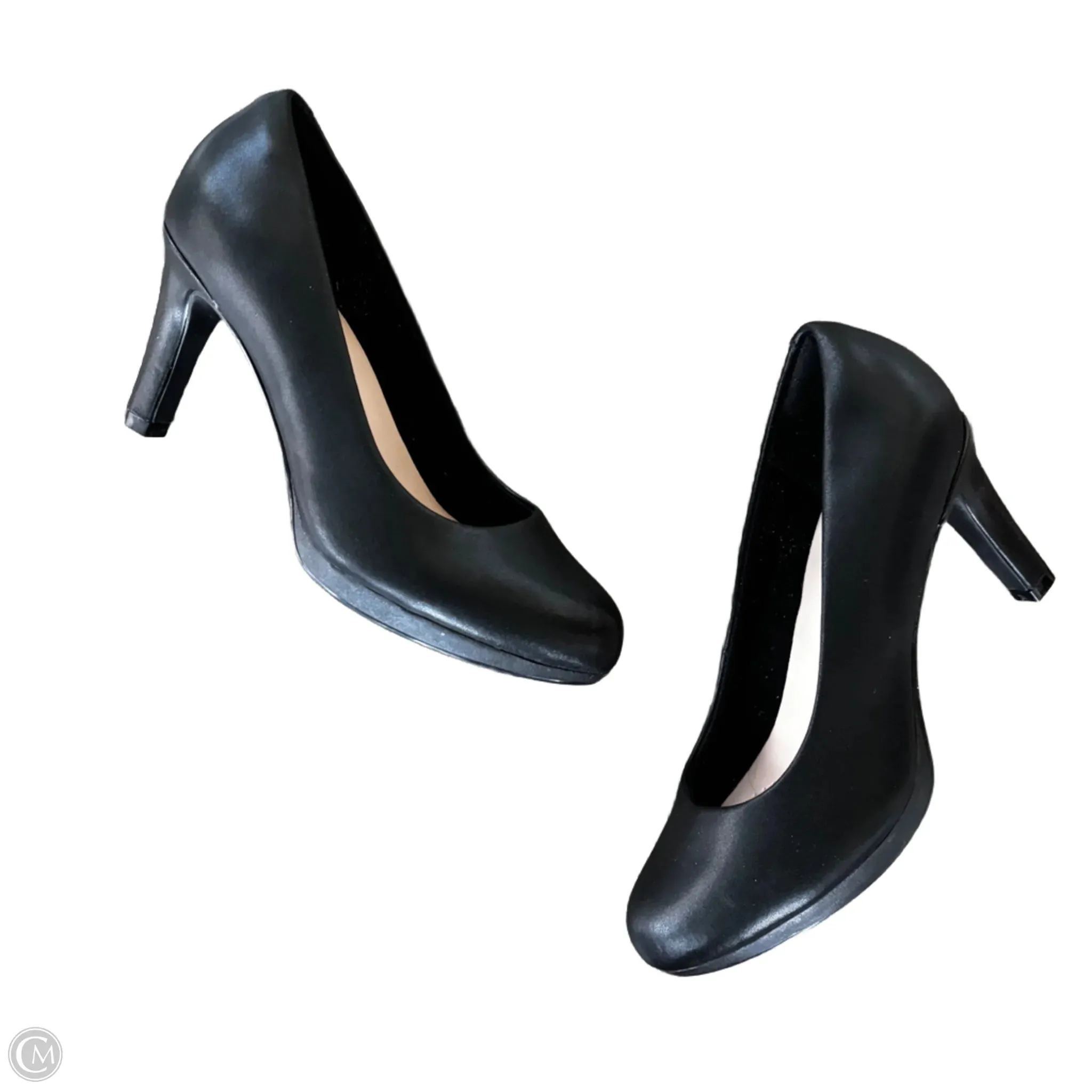 Shoes Heels Stiletto By Clarks In Black, Size: 7