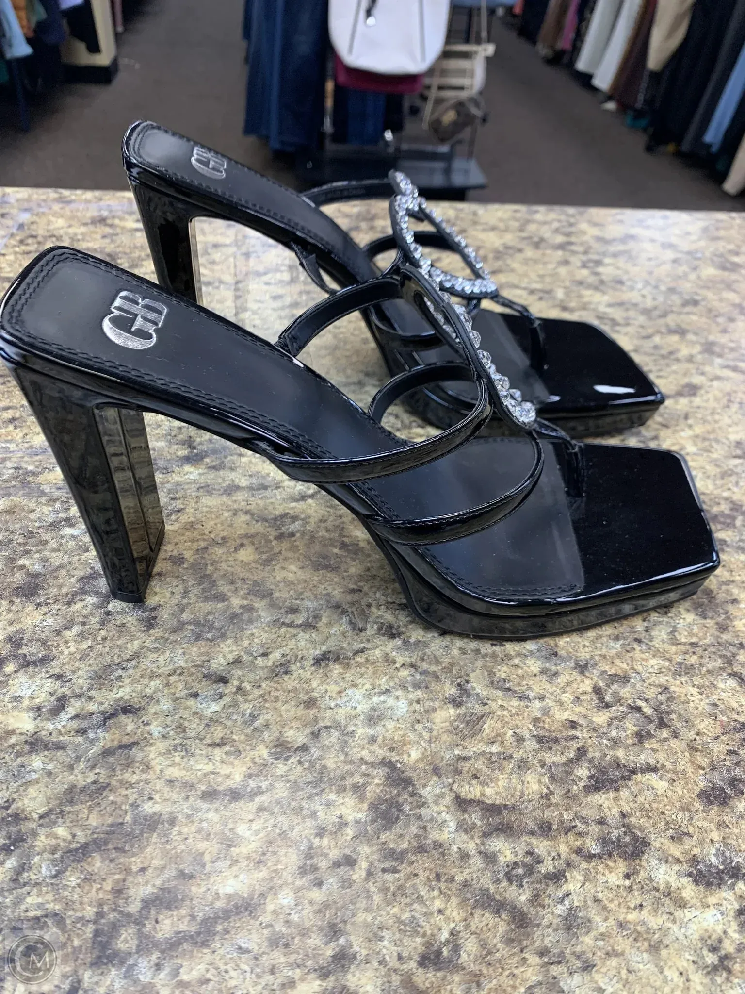 Shoes Heels Stiletto By Cmf In Black, Size: 12