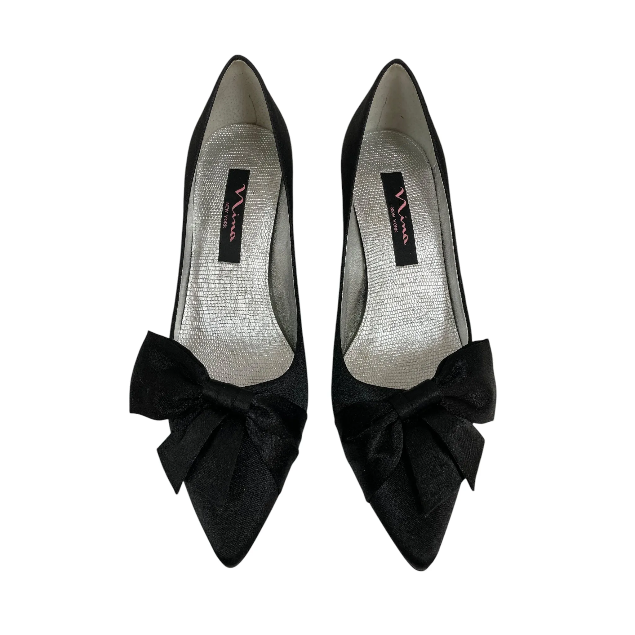Shoes Heels Stiletto By Nina In Black, Size:6.5