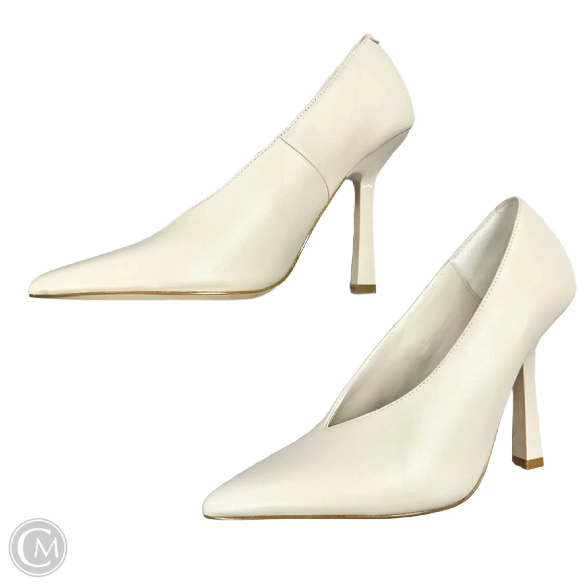Shoes Heels Stiletto By Steve Madden In Grey, Size: 6