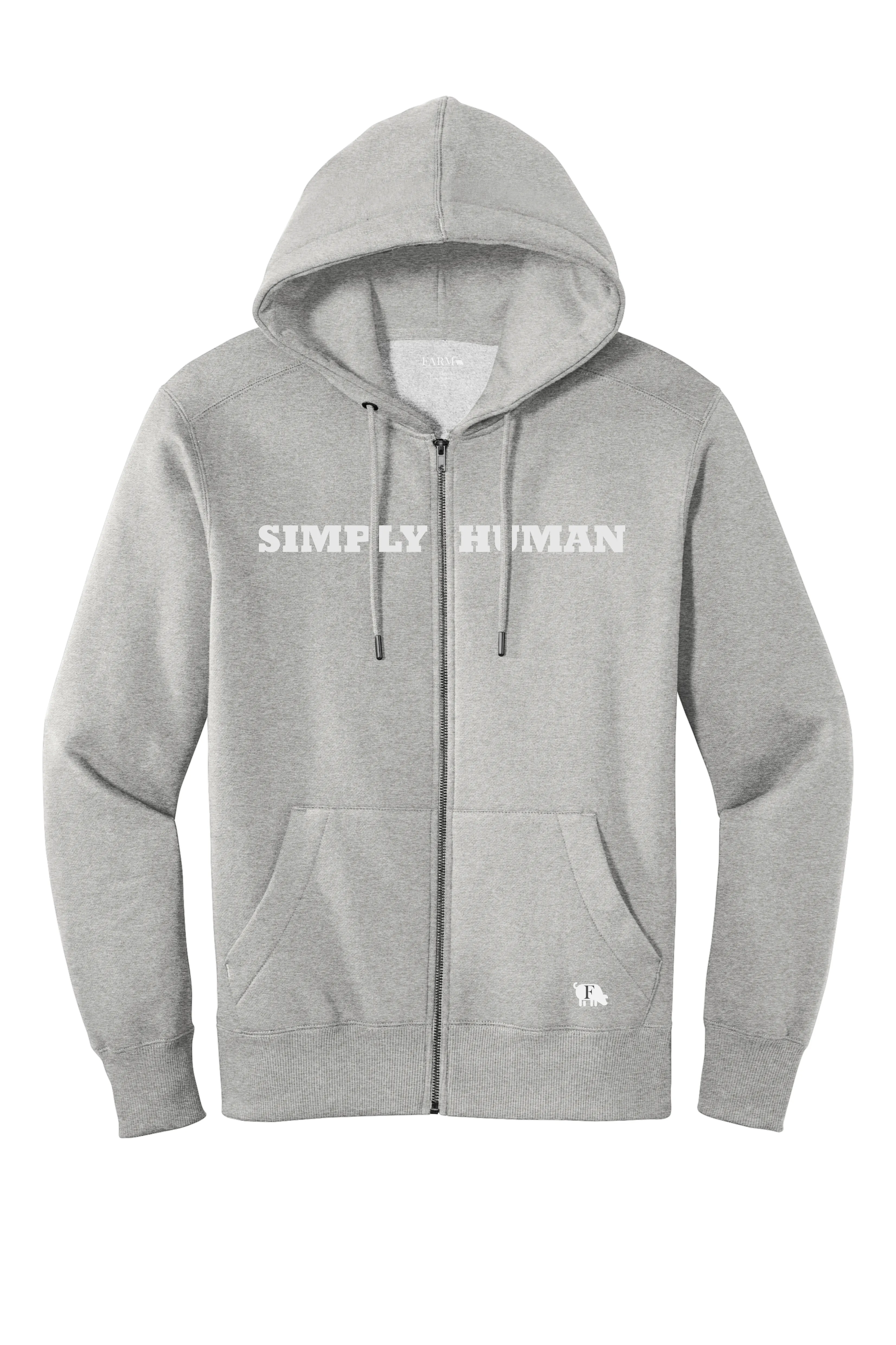 SIMPLY HUMAN All Seasons Full-Zip Hoodie Adult
