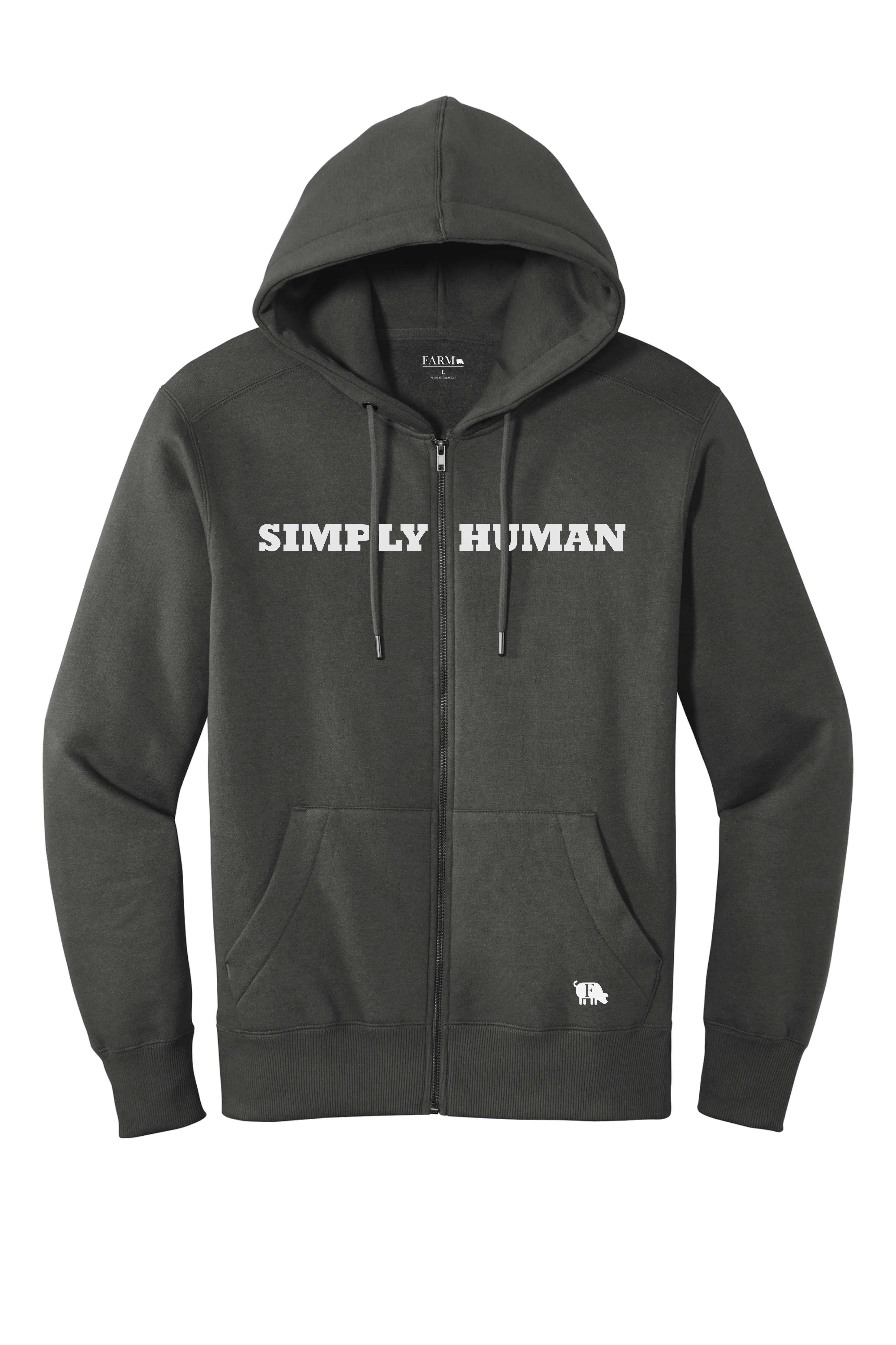 SIMPLY HUMAN All Seasons Full-Zip Hoodie Adult