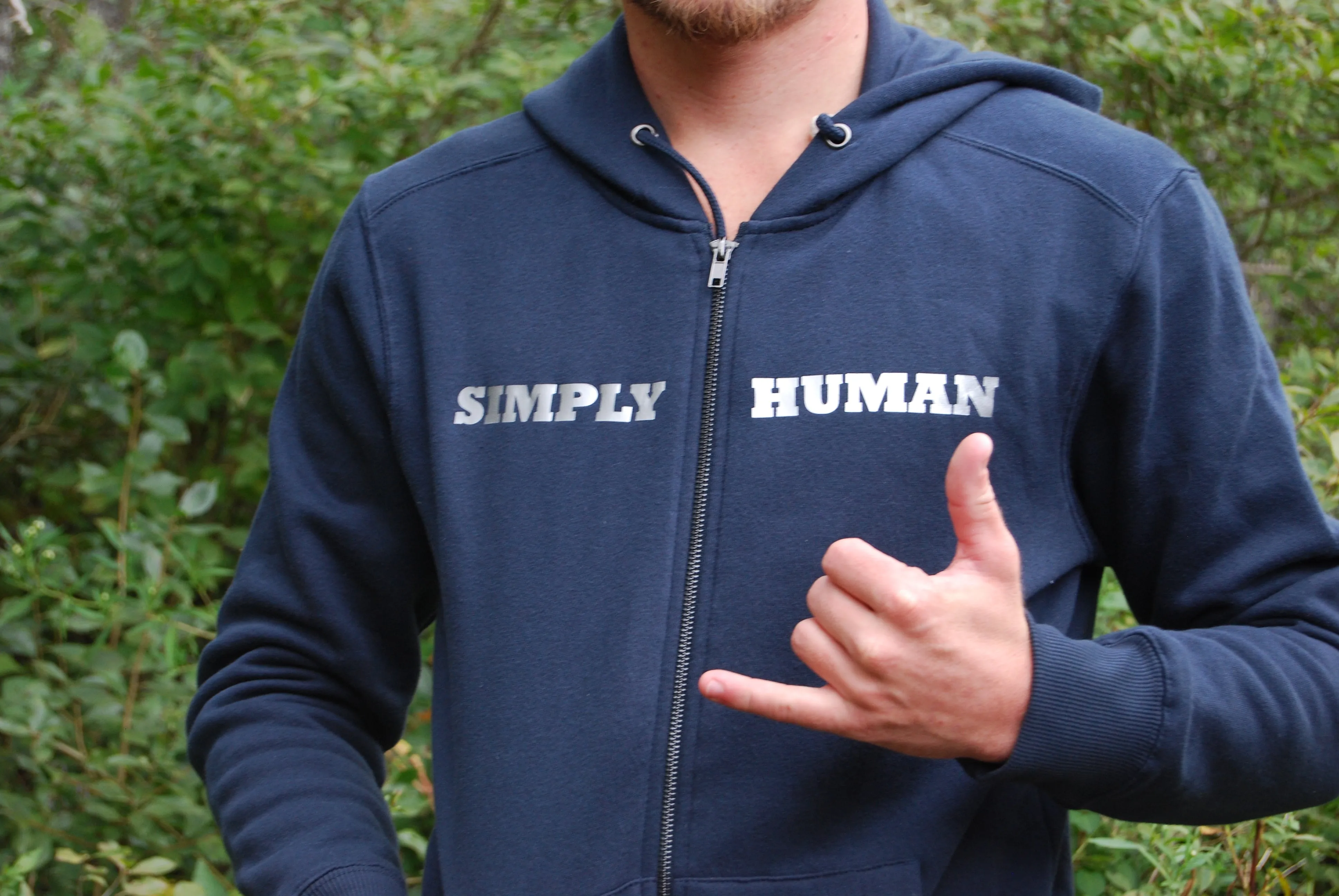 SIMPLY HUMAN All Seasons Full-Zip Hoodie Adult
